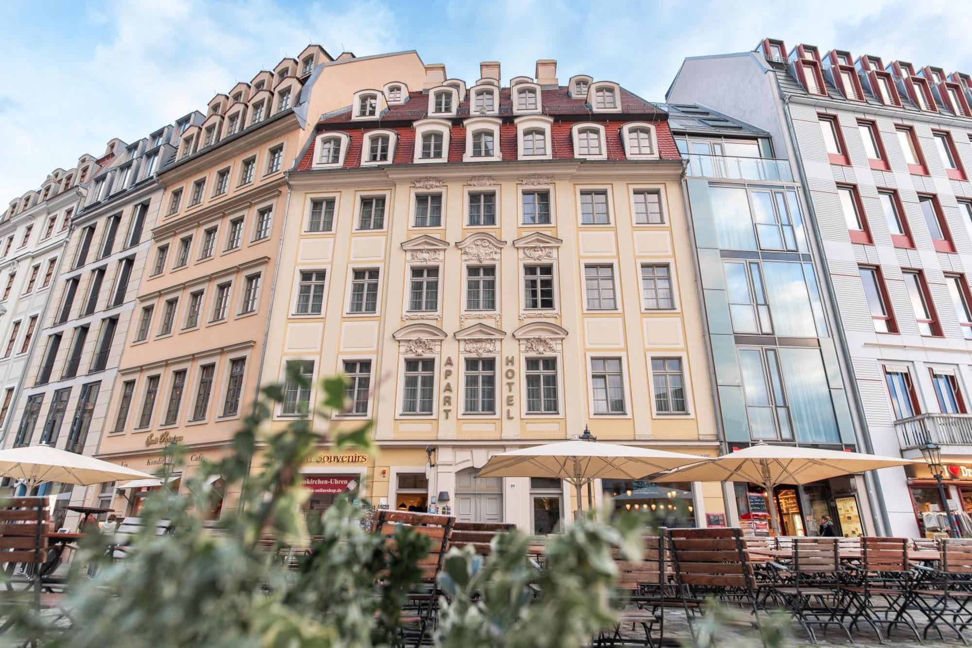 דרזדן Maisonette-Apartment An Der Frauenkirche מראה חיצוני תמונה